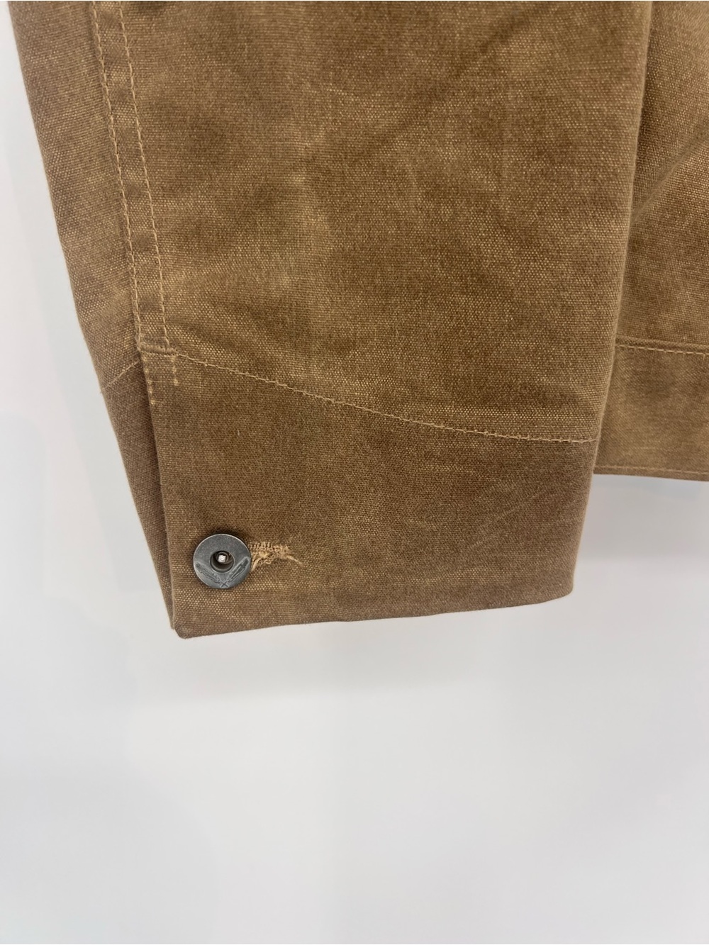 Rogue territory waxed canvas supply jacket in tan ridgeline L - Picture 4 of 8